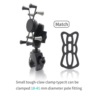 VIN Mounts X porta Tablet di grandi dimensioni con pallina da 1 "e supporto con artiglio duro per 7"-8 "Tablet/iPad <span class=keywords><strong>moto</strong></span>, ATV/UTV, bici - Product Image 2