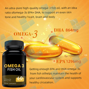 Olio di pesce Softgel Capsule prezzo all'ingrosso supporto cuore EPA DHA olio di pesce Omega <span class=keywords><strong>3</strong></span> 1000mg Softgel cervello salute olio di pesce capsula - Product Image 4