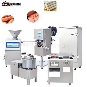 An toàn chứng nhận ham Dòng cơ khí với dừng khẩn cấp cho Xúc Xích Thịt hội thảo ham Xúc Xích Dây chuyền chế biến - Product Image 1