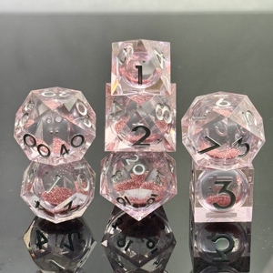 Resin <b>Dice</b> Wholesale Customized <b>Dice</b> Set for Dragon and Dungeon - Product Image 1