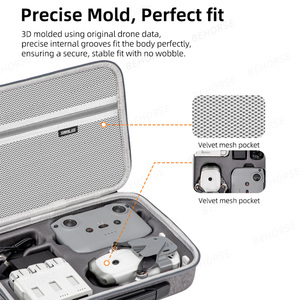 Estuche rígido de transporte para DJI Lito X1/Lito 1 Fly <span class=keywords><strong>More</strong></span> Combo, caja protectora a prueba de golpes, bolsa de hombro portátil para almacenamiento - Product Image 4