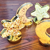 Vente en gros de pierres brutes en cristal naturel, étoiles et lunes faites à la main, lumières nocturnes, ornements, guérison Reiki, cadeau mignon, décoration Feng Shui