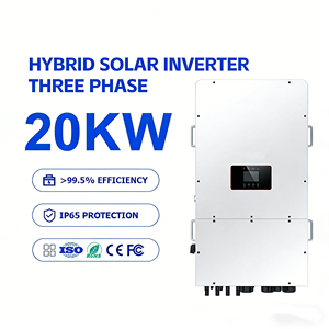 10kw 20kw 30kw 40kw 삼상 태양광 하이브리드 인버터 온/오프 그리드 하이브리드 태양광 발전 순수 정현파 인버터 (가정용) - Product Image 1