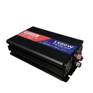 Inverter gelombang sinus modifikasi tenaga surya, 12v 24v 48v Dc ke 100v 110v 120v Ac 1000w 2000w 1500w