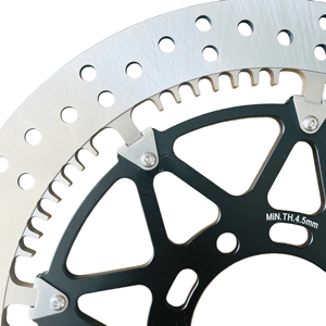 Disco de Freno Delantero Flotante Completo Personalizado de 330 mm con Eje en T para Motocicleta <span class=keywords><strong>Kawasaki</strong></span> <span class=keywords><strong>Ninja</strong></span> ZX10R <span class=keywords><strong>1000</strong></span> ABS 19-25 ZX-10R 16-17 Sin ABS - Product Image 3