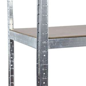 Marco Curled de acero galvanizado para el hogar, estante de almacenamiento de 5 capas, tablero de MDF, 175kg de capacidad de carga - Product Image 4