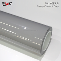 GWF Couleur auto-cicatrisant Hydrophobe anti-rayures corps céramique revêtement rouleau auto emballage peinture voiture film de protection de surface tpu ppf