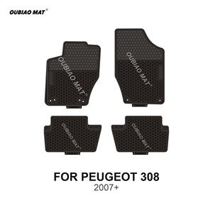 Tappetini per tutte le stagioni <span class=keywords><strong>PEUGEOT</strong></span> 308 <span class=keywords><strong>2007</strong></span>+, protezione per tappeti auto in PVC - Product Image 1