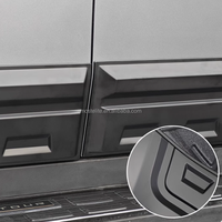 Accessoires de voiture modifiés : Protection de seuil de porte et jupes latérales de style Defender pour Chery Jetour T2 Traveler