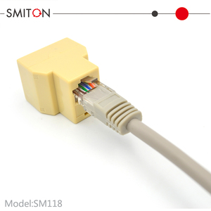 Boîtier Ethernet 1 vers 2, Splitter Réseau 8P8C <span class=keywords><strong>R45</strong></span> à Deux Ports - Product Image 4