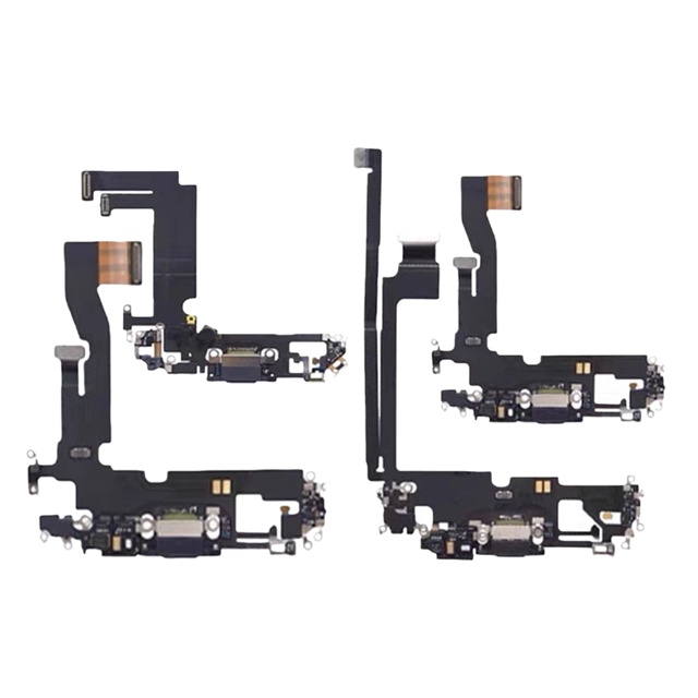 Wholesale USB Charger Board Charging Port Connector Flex Cables for iPhone 12 Pro Max Mobile Phone Spare Parts