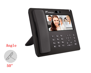Téléphone IP vidéo HD KNPL-800 avec double écran LCD, PoE, Wi-Fi, pour bureau, avec 6 comptes SIP - Product Image 6