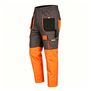 Pantalones de Trabajo Reflectantes de Alta Visibilidad ANSI Clase 1 para Seguridad Industrial - Product Image 2