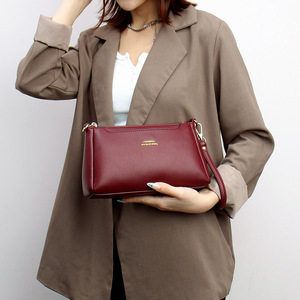 Women Branded Trend Hand Bag Female Causal Shoulder Handbags Embroidery Thread <b>Small</b> PU Leather Crossbody Bags - Product Image 5