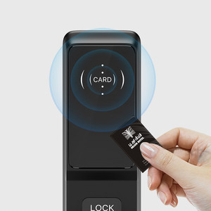 उच्च सुरक्षा कार्ड मान्यता स्मार्ट दरवाजा ताला स्मार्ट आरएफआईडी चिप कार्ड दरवाज़ा बंद के साथ नि: शुल्क softward - Product Image 6