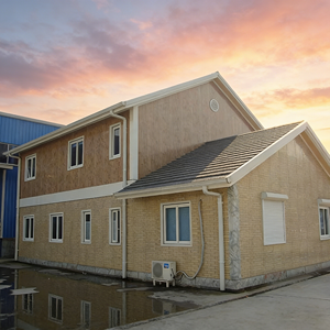 आरामदायक और तेज़ निर्माण पूर्वनिर्मित प्रकाश स्टील विला प्रीफैब हाउस लक्जरी प्रीफैब विला - Product Image 1