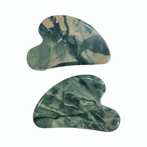 ราคาโรงงาน หินกัวซาสีเขียวเข้มธรรมชาติ สำหรับดูแลผิวหน้า คริสตัลสำหรับนวด - Product Image 3