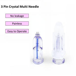Película de Microagujas <span class=keywords><strong>Nanosoft</strong></span> de 0.6mm 0.8mm 1.0mm 1.2mm 1.5mm, 3 Pines, Microagujas Meso Nano para Rejuvenecimiento y Reafirmación de la Piel - Product Image 1