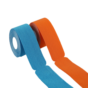 <span class=keywords><strong>Bande</strong></span> <span class=keywords><strong>de</strong></span> kinésiologie prédécoupée prête à l'emploi, 25 cm, bandes pré-collées sur un rouleau, <span class=keywords><strong>bande</strong></span> athlétique en coton pour la récupération et le soulagement des douleurs musculaires - Product Image 1