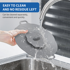 Mới đến <span class=keywords><strong>Silicone</strong></span> đun sôi trên tràn Stopper Nắp BPA miễn phí cấp thực phẩm <span class=keywords><strong>Silicone</strong></span> nồi bao gồm đa chức năng <span class=keywords><strong>Silicone</strong></span> nồi Pan Nắp - Product Image 6