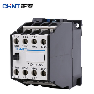 Contactor de CA Chnt CJX1-12/22 12A Trifásico para Carril DIN, Automatización Industrial - Product Image 2