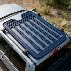 Plateforme de toit en alliage d'aluminium avec barre lumineuse LED intégrée de 28 pouces pour les barres de toit de voiture Prado 150 (à partir de 2010) - Product Image 3