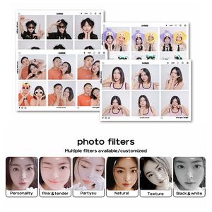 Malezya Dubai sıcak fotoğraf kabini kore Pakistan popüler boya süblimasyon yazıcı ile fotoğraf kabini Photobooth - Product Image 5