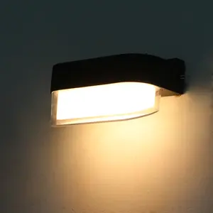 Крышка из поликарбоната IP65, водонепроницаемая настенная лампа 2835SMD, светодиодный фонарь для крыльца, дверной светильник