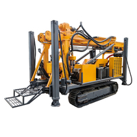 Foreuse rotative Feiyang JDL-350 sur chenilles, moteur diesel, pour puits d'eau, carottage, portable, faible coût d'entretien, boîte de vitesses, usage agricole et carburant au charbon