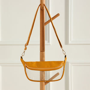 Riñonera de viaje con cremallera para caminar, bolsa de pecho personalizada, bolsa cruzada de PVC transparente para teléfono móvil - Product Image 2