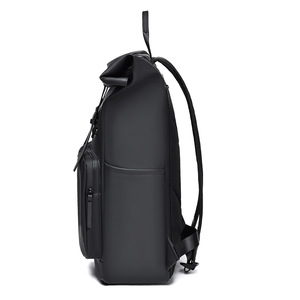 2025 Large Capacity PU Waterproof <b>Backpack</b> for High School <b>College</b> Students Business Travel Durable Polyester Lining - Product Image 1