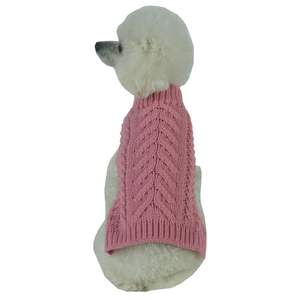Suéter de Diseño para Perro DB, Abrigo Clásico de Lana Tejida con Cable para Invierno, Tallas XS, XL, XXL - Product Image 3