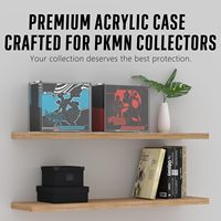 Boîte de présentation en acrylique personnalisée pour cartes à collectionner
