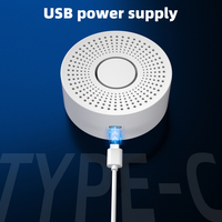 Sistema de Alarma Multifuncional ANGUS con WiFi Tuya, Receptor Inalámbrico Inteligente de Llamadas SOS de 433Mhz, Control por Aplicación, Seguridad Antirrobo para el Hogar OEM