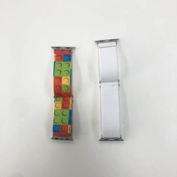 Tali Jam Tangan Pintar Elastis Nilon Motif Naga Indonesia Sublimasi Transfer Panas Model Desain Asli Bahan Kosong