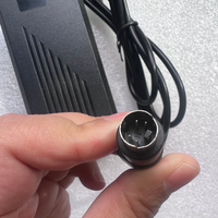 Adaptateur 4 broches Mini DIN 5V 12V AC/DC pour disque dur 12VDC 5VDC 1.5-2 a DC12V DC5V 2.0A Chargeur de cordon d'alimentation à découpage