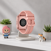 Montre connectée 4G P115B OEM personnalisée 2026 avec écran tactile, suivi d'activité, télécommande, étanche IP68, design unisexe