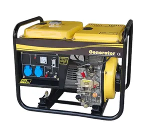 3KW 5KW 50HZ Open Frame Diesel Alternator Generator Price With Single Cylinder Air Cooled Engine