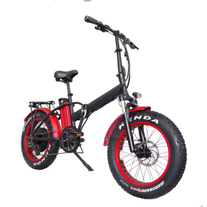 Completa bicicleta gorda montaña plegado bicicleta eléctrica con batería reemplazable - Product Image 3
