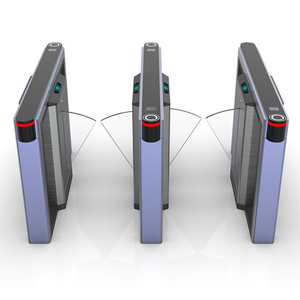 Tornello a battente per gestione della folla in metropolitana con controllo accessi, riconoscimento facciale intelligente, barriera a battente in acciaio inossidabile 304, anti-tailgating - Product Image 1
