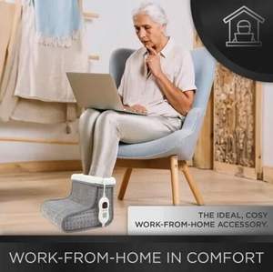 Bantalan pemanas kaki elektrik, penghangat kaki penghangat kaki mewah untuk musim dingin kantor - Product Image 6