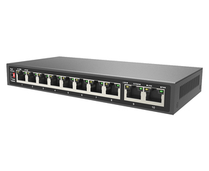 สวิตช์ผู้ผลิต 8 พอร์ต 10/100M สมาร์ท PoE รองรับการแยก VLAN สำหรับกล้องวงจรปิด - Product Image 3