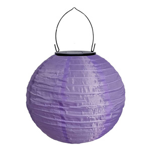 Le jardin solaire allume la lampe décorative de vacances de lanterne chinoise extérieure de <span class=keywords><strong>papier</strong></span> - Product Image 3