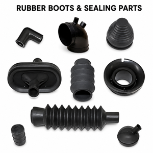 Customized Rubber <b>Boots</b> and Sealing Parts Molded Bellows Dust Covers Rubber Hose - Product Image 1