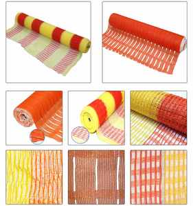 Cam nhựa PE an toàn cảnh báo roadblock lưới dệt may & sản phẩm da cam an toàn hàng rào cảnh báo net - Product Image 3