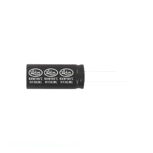 Condensateur RADIAL CAP ALUM 10UF 20% 50V RXW100M1HBK-0511S du fabricant Channel - Product Image 1