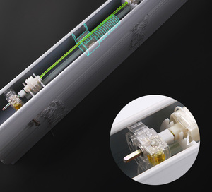 Zstarr kích thước tùy chỉnh không dây <span class=keywords><strong>2</strong></span> <span class=keywords><strong>inch</strong></span> đá đen giả gỗ rèm ngang bóng râm cho phòng khách phòng ngủ nội thất cửa sổ - Product Image 6