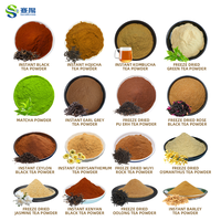 Vente en gros d'usine EU & NOP Mélange instantané de poudre de thé biologique à saveur mixte pour poudre de thé