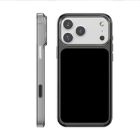 Funda Magnética Antigolpes para Teléfono, Carcasa Rígida de PC, con Logotipo Personalizable, para iPhone 17 18 Pro Max