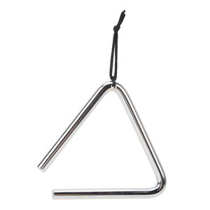 Triángulo <span class=keywords><strong>de</strong></span> Percusión <span class=keywords><strong>de</strong></span> Acero Inoxidable <span class=keywords><strong>de</strong></span> 4 Pulgadas <span class=keywords><strong>para</strong></span> Educación Musical y <span class=keywords><strong>Sonido</strong></span> <span class=keywords><strong>de</strong></span> Comedor - Product Image 3